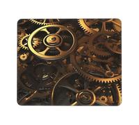COWMGHLDFL Mouse pad Cool Steampunk Gears Mouse Mat for Wireless Mouses Computer Keyboard Mats with Non-Slip Rubber Gaming Desk Pad Square Desk Mat for Office Laptop 8.3 x 10.3 in
