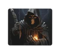 COWMGHLDFL Mousepad Grim-Reaper Mouses Mat for Wireless Mouses Computer Keyboard Mat with Non-Slip Rubber Gaming Desk Pad Square Desk Mat for Office Laptop