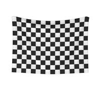 COWMMWOC Black And White Checkered Pet Ami Dog Blanket Pet Bed Blanket Dog & Cat Blankets | Soft, Warm, And Durabiiity,It Is Also Ideal For Sofas Or Car Seats To Lest Scratching Or Falling Off