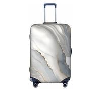 COWMMWOC Marble Texture Trolley Case Protective Cover, Elastic Travel Luggage Cover, Suitcase Protective Cover for 18-32 Inch Bags | Washable Baggage Covers | Travel Suitcase Protector