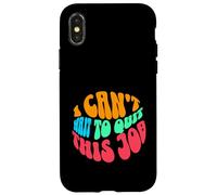 Coworker Associate I Can't Wait To Quit This Job Case for iPhone X/XS