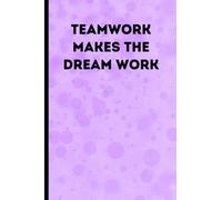 coworker gifts for women:Teamwork Makes The Dream Work