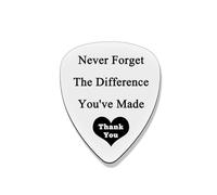 Coworker Leaving Gift for Women Men Guitar Picks Plectrum Shrapnel for Coworker Friends Appreciation Gifts for Coworker Guitar Picks Keychain for Boss Leader Retirement Birthday Gifts