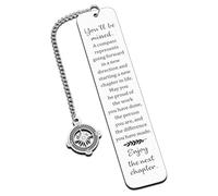 Coworker Leaving Gifts for Women,Farewell Going Away Goodbye Gifts for Coworker Friends Her Nurse Boss Teacher Employee Compass Bookmark You Will Be Missed Retirement Gifts for Women