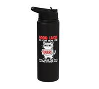 Coworker Leaving, Quitting Going Away; Job Change, Good Luck Stainless Steel Insulated Water Bottle