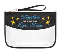 Coworkers Gift Clear Makeup Bag Team Gifts for Boss Leader Employees Office Gift Motivational Gifts for Coworker Colleagues Group Gifts PVC Cosmetic Bag Pouch Christmas Thanksgiving Boss Day Gifts