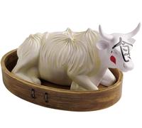 Cowparade - Steamed Dumpling Cow Figure Sculpture - 18900