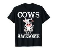 Cows are Awesome - Cow Lover Farmer Dairy Farming T-Shirt