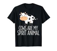 Cows are My Spirit Animal - Dairy Farmer Cow Lover T-Shirt