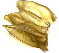 Cows Bulls Ears 100 (2 x 50) 100% Beef 100% Natural Dog Treats Chews (Great Alternative to Pigs Ears)