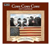 Cows Cows 2025 Wall Calendar