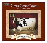 Cows Cows Cows 2024 Wall Calendar