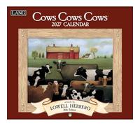 Cows Cows Cows 2027 Wall Calendar by Lowell Herrero