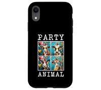 Cows Face Colorful Farm Animal Party Hat Funny Cow Farming Case for iPhone XR
