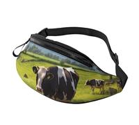 cows grazing Fanny Pack for Women Men Crossbody Bag Belt Bag Fashion Small Waist Pack Outdoor Bum Bag