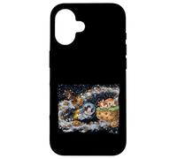 Cows in Outerspace Cows Playing Among The Galaxy Case for iPhone 16