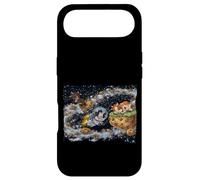 Cows in Outerspace Cows Playing Among The Galaxy Case for iPhone Air