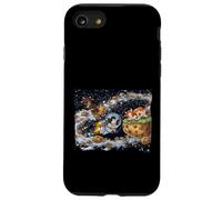 Cows in Outerspace Cows Playing Among The Galaxy Case for iPhone SE (2020) / 7/8
