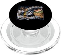 Cows in Outerspace Cows Playing Among The Galaxy PopSockets PopGrip for MagSafe