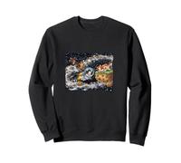 Cows in Outerspace Cows Playing Among The Galaxy Sweatshirt