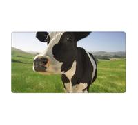 Cows in The Pasture,Mouse Pad Large Desk Pad Computer Keyboard Mouse Mat with Non Slip Rubber Base 40 x 70 cm