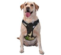Cows In The Pasture,Pet Harness,Adjustable Reflective Dog Harness,Pet Leash Vest,M