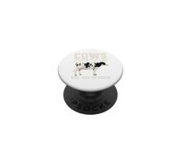 Cows Make Me Happy You Not So Much Funny Cow Lover Heifer PopSockets Adhesive PopGrip