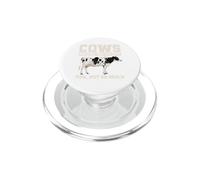 Cows Make Me Happy You Not So Much Funny Cow Lover Heifer PopSockets PopGrip for MagSafe