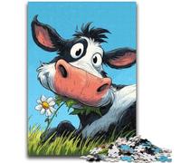 Cows on The Grassland Puzzles for Adults Teens 2000 Pieces,Decompressing Intellectual Educational Toy Suitable for Desktop Decoration (70X100cm)