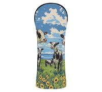 Cows on The Prairie Golf Head Covers Waterproof Headcover with Number Tags for Fairway Wood Hybrid 1pcs