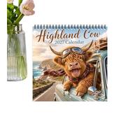Cows Wall Calendar 2027 Diary 12 Months with in | Cows Decorative Wall Calendar for Office School Dorm Apartment Bedroom Living Room Farmhouse
