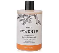 Cowshed Bath & Shower Gel 500ml | Active Invigorating Body Wash for Women & Men | Natural Body Wash, No Parabens | Hydrating Vegan Shower Gel with Lemongrass, Ginger & Rosemary