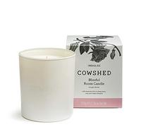 Cowshed Indulge Scented Candle 220g | Ylang Ylang & Rose Aromatherapy Candle | Natural Soy Wax Candle with Cotton Wick | Floral Home Fragrance Candle | Long Burn Relaxation Candle
