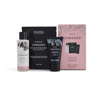 Cowshed Mother’s Day Pamper Set - Indulge Bath & Shower Gel & Refresh Hand Cream with Rejuvenate Mineral-Rich Sheet Mask | Paraben-Free Moisturising Bodycare | Luxury Spa Gift for Her