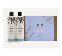 Cowshed Relax Bath & Shower Gel and Relax Body Lotion Duo - Vegan Body Wash for Women & Men | Paraben-Free Body Luxury Bath Sets | Lavender Bath Lotion - Relaxing Bathing Gifts for Women