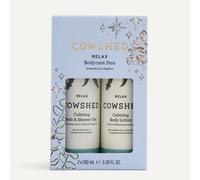 Cowshed Relax Bodycare Duo - 100ml - Vegan Body Wash for Women & Men | Paraben-Free Body Luxury Bath Sets | Lavender Bath Lotion - Relaxing Bathing Gift Set for Women