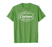 COWTOWN Fort Worth TX Emblem Design Est. Established 1874 T-Shirt