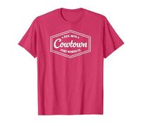 COWTOWN Fort Worth TX Emblem Design Est. Established 1874 T-Shirt