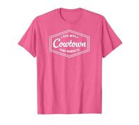 COWTOWN Fort Worth TX Emblem Design Est. Established 1874 T-Shirt