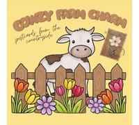Cowzy Farm Charm Coloring Book: Postcards From The Countryside