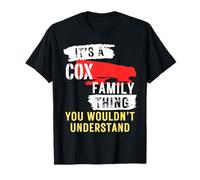 Cox Family Name T-Shirt