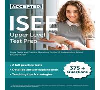 Cox ISEE Upper Level Test Prep: Study Guide & Practice Questions for Cox Multicolor