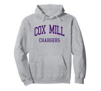 Cox Mill High School HS Concord NC Retro Pullover Hoodie