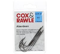 Cox & Rawle Aberdeen Sea Fishing Hook - Black, Size 5/0