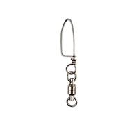 Cox & Rawle Brass Ball Bearing Swivel With Coastlock Snap (Size 2 44lb Qty 6)