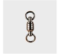 Cox & Rawle Brass Rolling Swivel - Black Nickel - #10 - 30lb - 20pcs