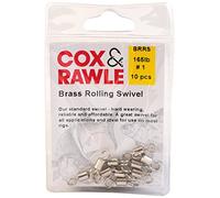 Cox & Rawle Brass Rolling Swivel - Bronze, Size 1
