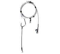 Cox & Rawle Dongle Rig-Wire - New Classic Rig Featuring Mutsu Circle Hook for Tope, Smooth-Hounds, Bass, and Cod - Flowing Trace Design (6inch 6/0)