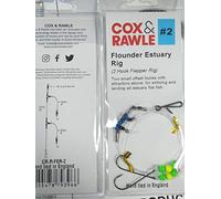 Cox & Rawle Hand Tied Flounder Estuary Rig size #2