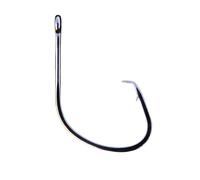 Cox & Rawle Mutsu Circle Hook - Super Sharp High Carbon Steel Hook with Catch & Release Bend - Ideal for Bass, Rays, Smooth-hound, Shark & Tope (Black, Size 10/0)
